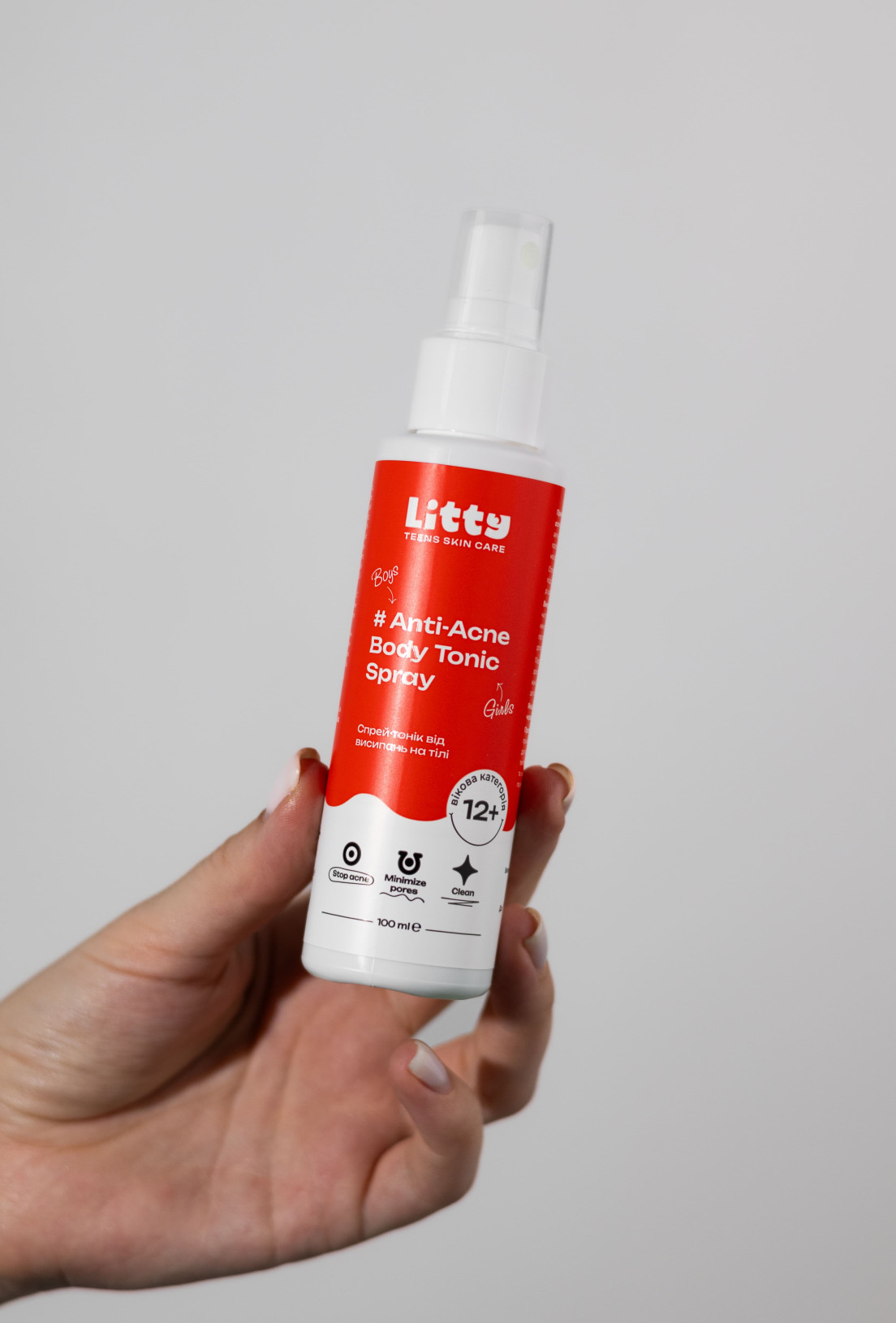 Спрей-тонік від висипань на тілі Anti-Acne Body Tonic Spray, 100ml 