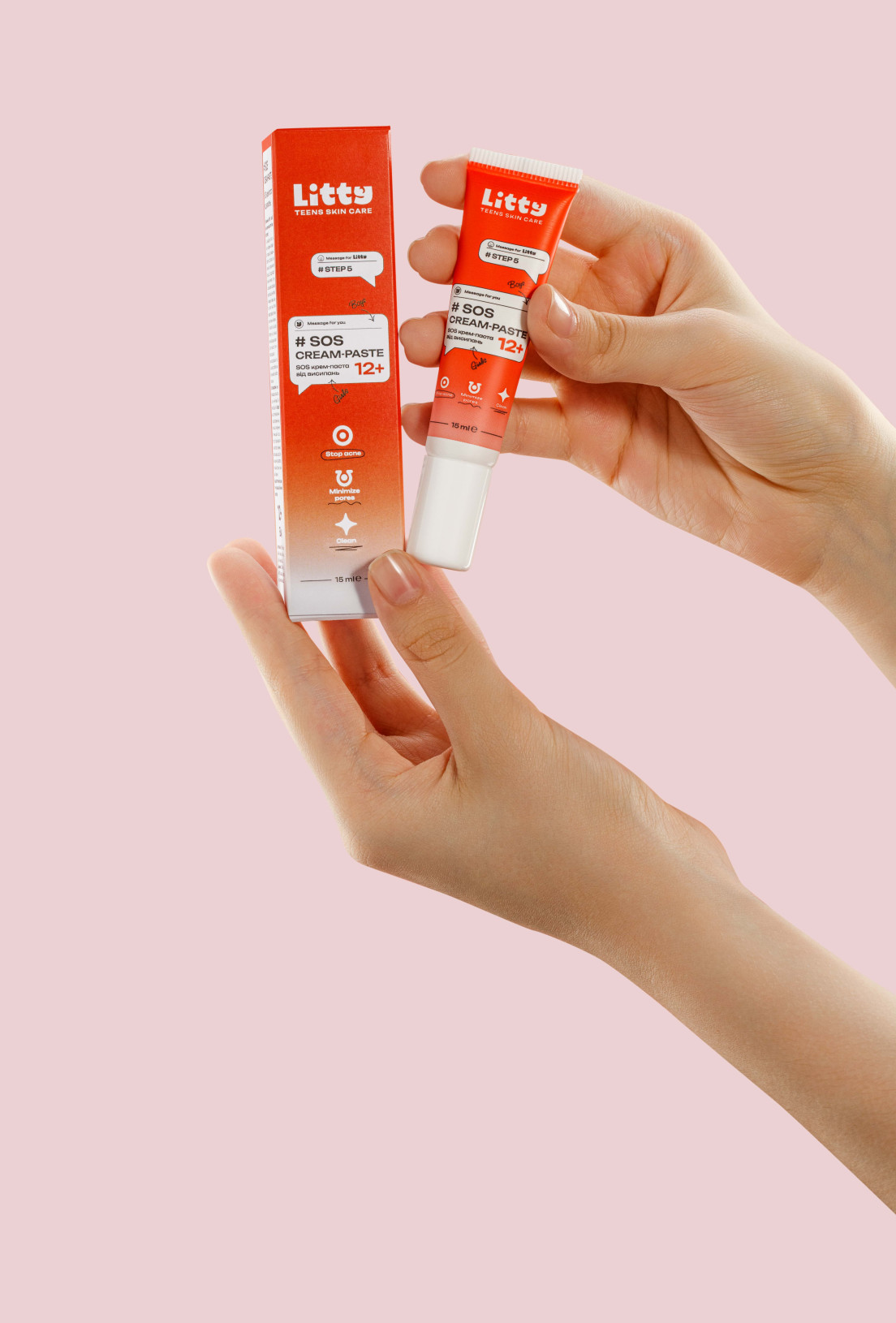 Підліткова SOS крем-паста від висипань SOS cream-раste, 15ml