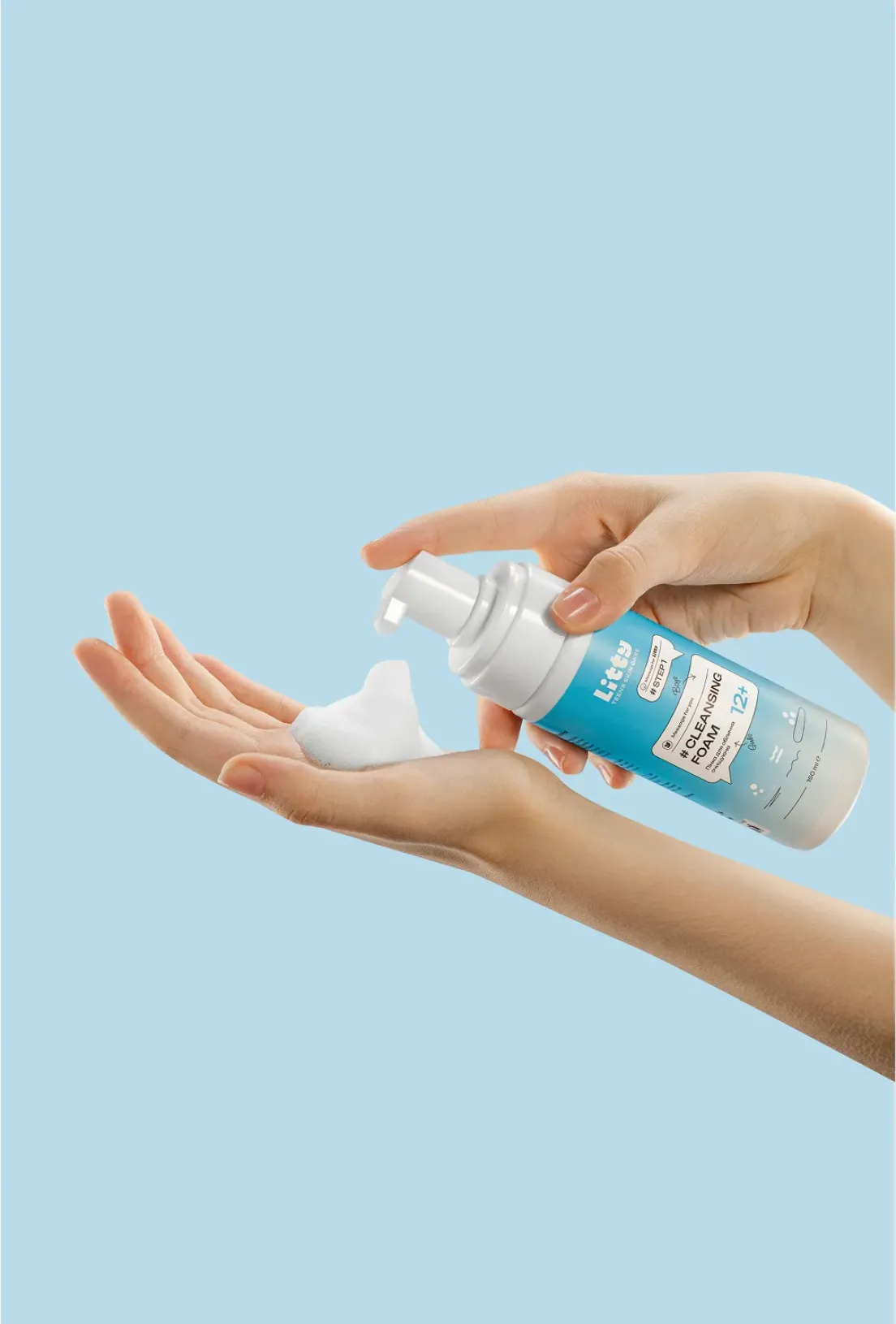 Підліткова Пінка для м'якого очищення Cleansing  foam, 150ml 